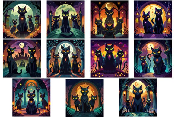 11 Mysterious Black Cats Bundle Review