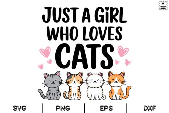 A Girl Who Loves Cats Svg Review