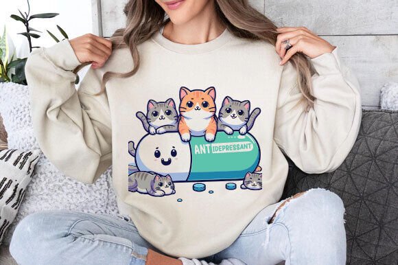 Antidepressant Cat SVG Embroidery Design Review