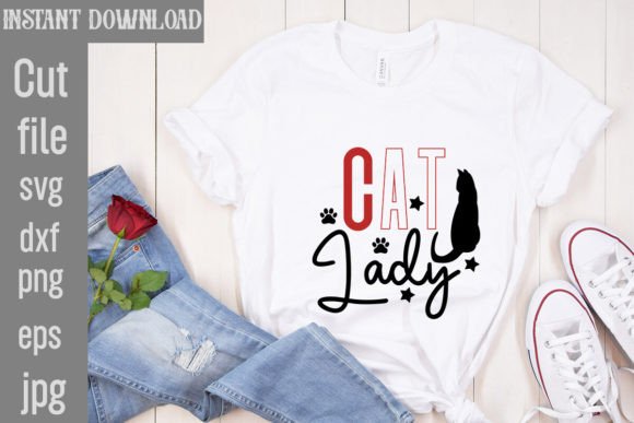 Cat Lady SVG Cut File Review