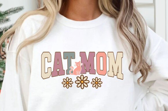 Cat Mom Sweatshirt SVG Design Review