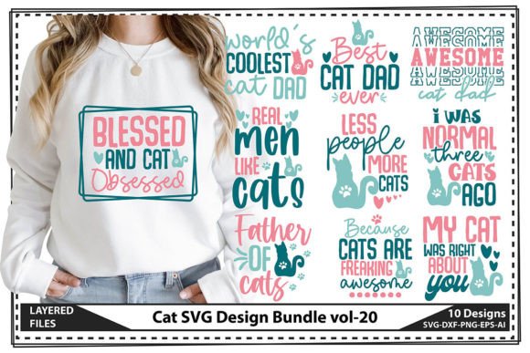 Cat SVG Design Bundle Vol-20 Review
