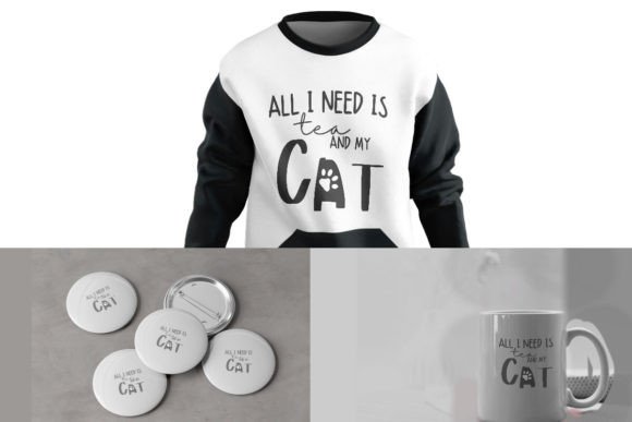 Cat Tea SVG Design Review