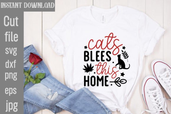 Cats Blees This Home SVG Cut File Review