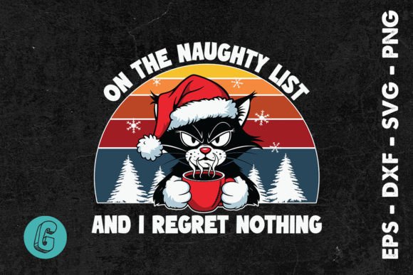 Christmas on the Naughty List Cat SVG Review