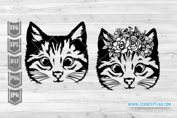 Cute Cat Head Svg Review for Embroidery Projects