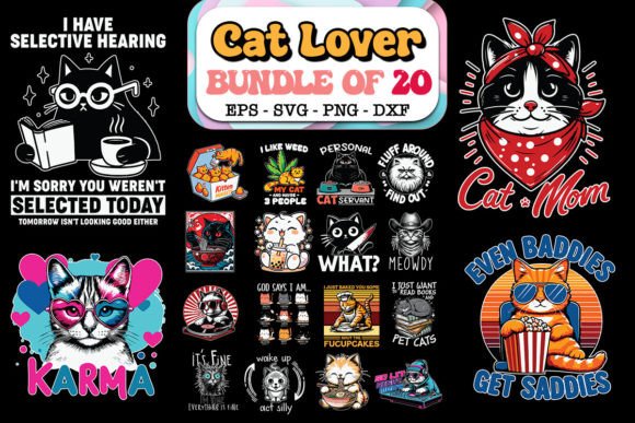 Cute Cat Lover SVG Bundle Review