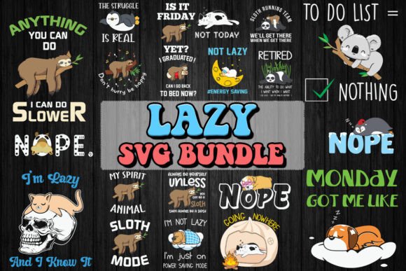 Cute Lazy SVG Bundle Review for Embroidery Projects