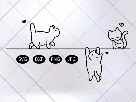 Cute Minimalist Cat Svg Review
