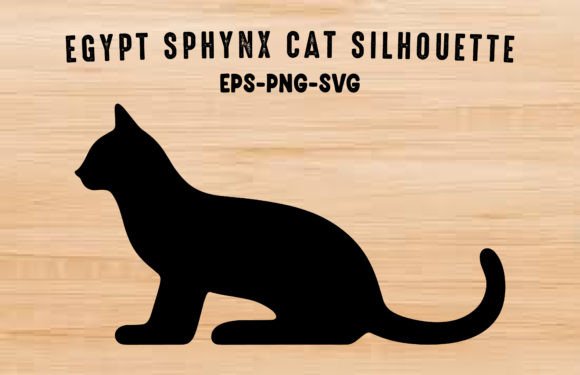 Egyptian Cat SVG Clipart Silhouette Review