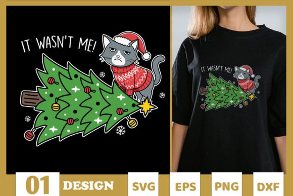 It Wasn t Me Naughty Cat Tree SVG Review