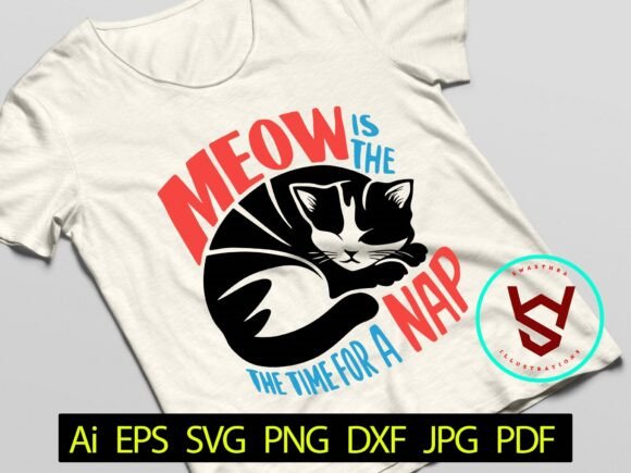 Meow is the Time for a Nap SVG Review