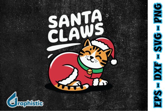 Santa Claws Merry Xmas Cat SVG Review