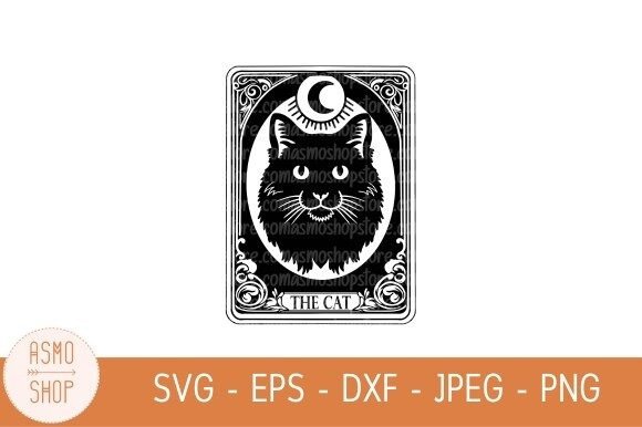 Tarot Cards the Cat SVG Review for Embroidery Projects