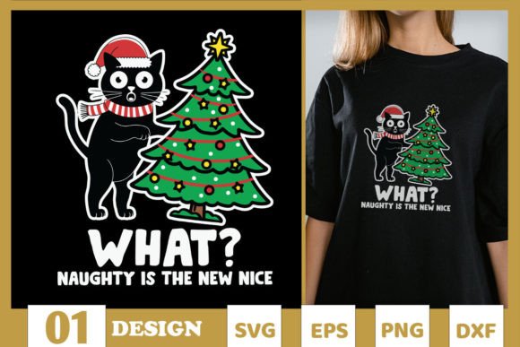 What Naughty Is A New Nice Black Cat SVG Review